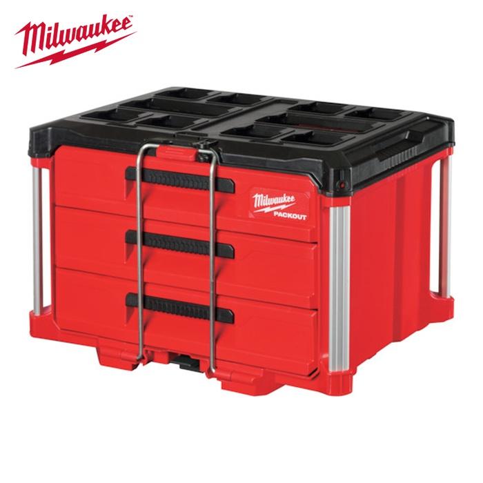 Milwaukee（ミルウォーキー） 48-22-8443 PACKOUT 引き出し収納 3段 (1 