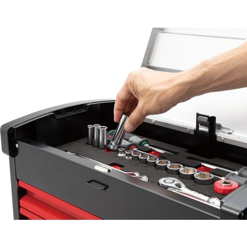 KTC 京都機械工具 EKR-103A スチール製工具箱 チェスト(3段3引出し 