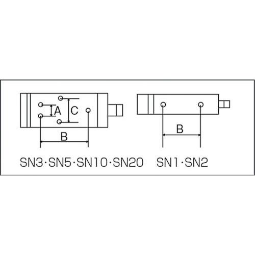 室本鉄工（muromoto） ナイル SN5 スライドエアーニッパ本体SN5 (1台
