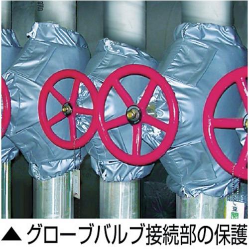ヤガミ YAGAMI TJVG-20A 配管保護材 グローブバルブ用保温ジャケット(HJGL10020F) 保温厚15mm 130×190mm (1個)_3