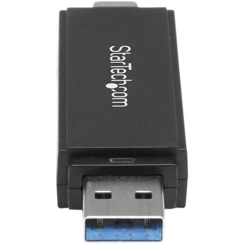 スターテック USBカードリーダー/USB-C & USB-A/SD & MicroSD/2スロット (1箱) 品番：SDMSDRWU3AC｜kouguland｜04