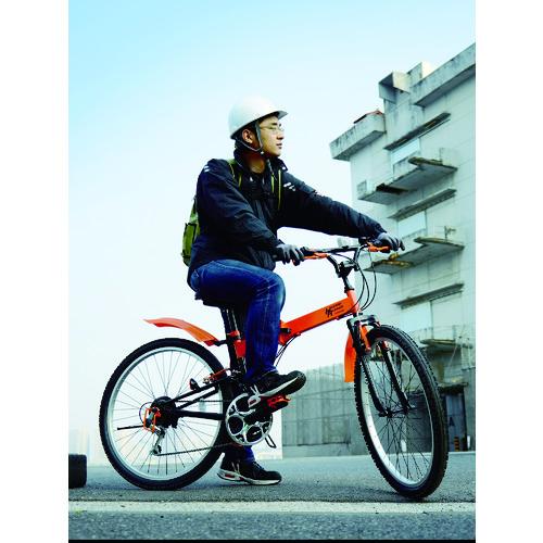 TRUSCO中山 トラスコ TRUSCO 災害時用ノーパンク自転車 ハザード