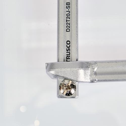 TRUSCO中山 TRUSCO F型クランプ深型 口開250mmフトコロ250mm (1