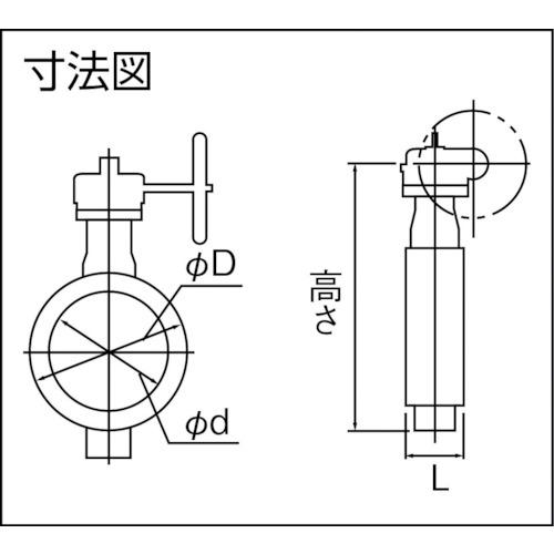 巴バルブ 700Z-2F-125-S13-E 700Z-2F JIS10K ADC12/SCS13/EPDM 125A (1台)_1