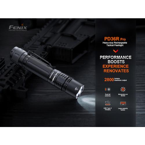 FENIX（フェニックス） PD36RPRO 充電式LEDライト PD36RPRO (1個