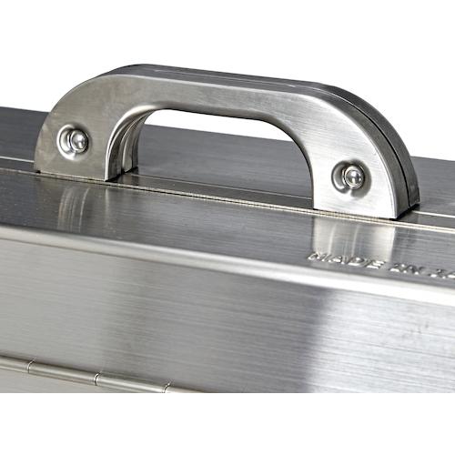 TRIPLE SHUT 2箱セット TRUSCO中山 トラスコ TRUSCO ステンレス両開きツールボックス 二段式