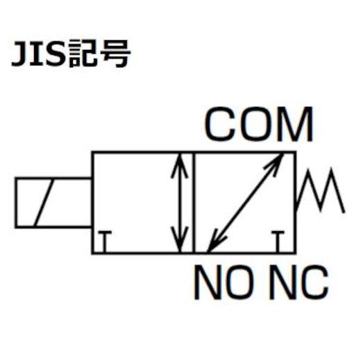 CKD 直動式3ポート電磁弁(マルチレックスバルブ) (1個) 品番：AG31-02-2-AC200V｜kouguland｜02