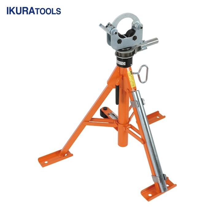 育良精機 IKURA イクラ ケーブルドラムジャッキ 折りたたみ式ケーブル