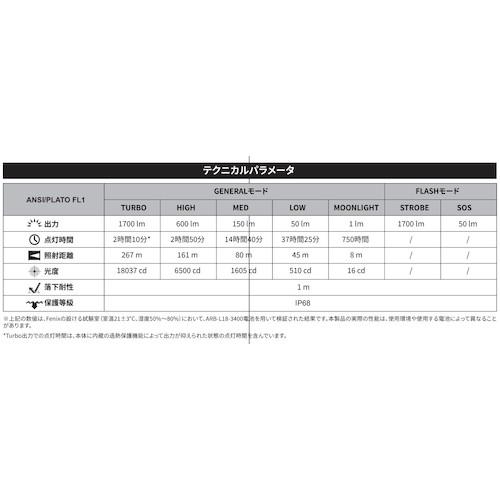 FENIX フェニックス LD30R 充電式LEDライト (1個)_6