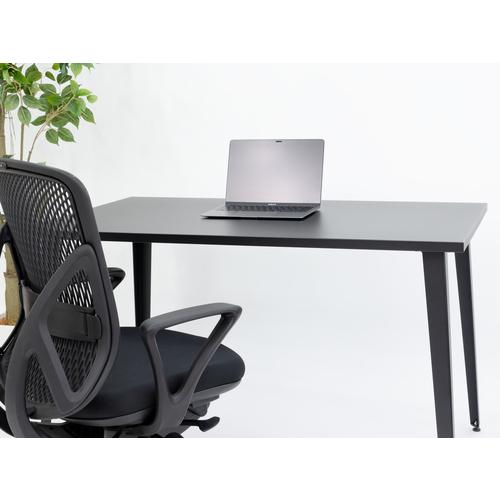 トラスコ TRUSCO 超軽量アルミデスク ブラック 1200x700x720 (1台) ULAD1270BK_6