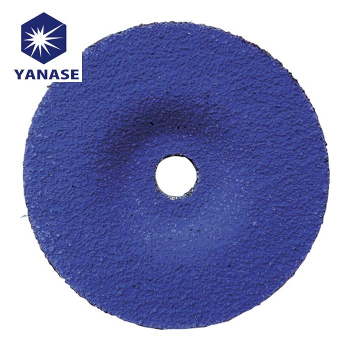 柳瀬（ヤナセ） ハッピーファイバーディスク 100X15穴 #80 (10枚) 品番