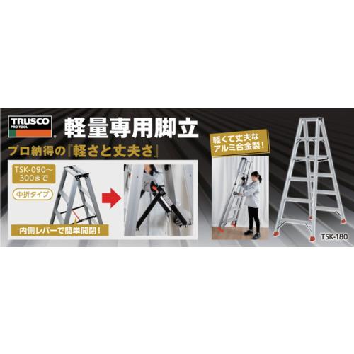TRUSCO中山 トラスコ TRUSCO 軽量専用脚立 天板高さ0.81m (1台) TSK