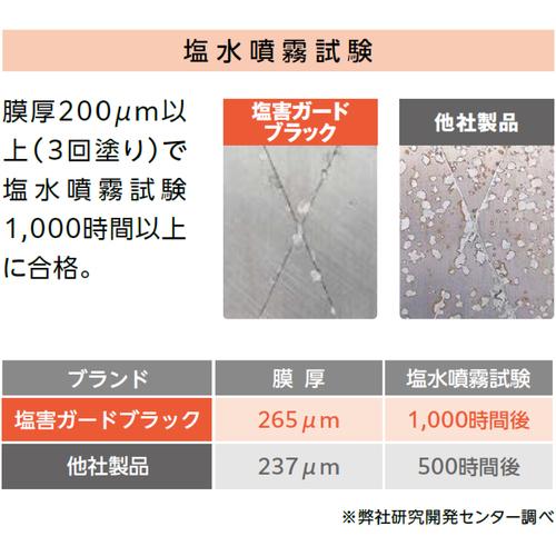 イチネンケミカルズ 塩害ガード 黒 15kg (1缶) 492 : 工具ランドヤフー