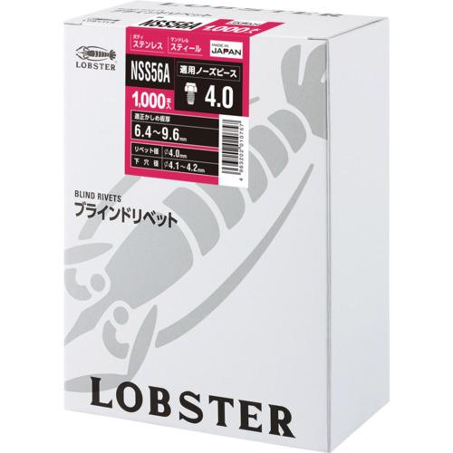 エビ ロブテックス NSS56A ブラインドリベット(ステンレス/スティール製) 5-6(1000本入) 箱入 (1箱)_1