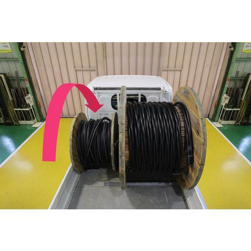 育良精機 ISKCDC1500 ケーブルドラム専用ドラムクランプ(10193) (1組)