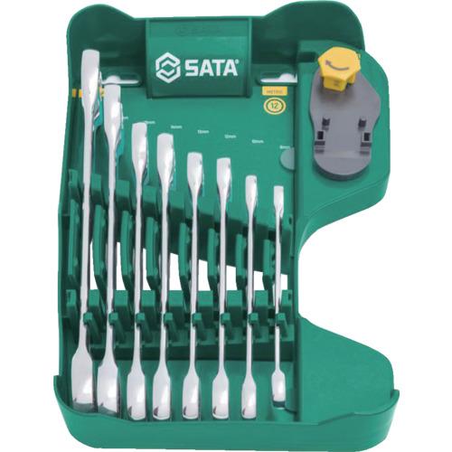 SATA 08007A コンビネーションラチェットクイックレンチセット(8点) (1S)_1