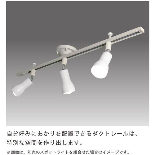 ホタルクス HotaluX SD-1102L6A ライティングダクトレール 鋼板本体(白色) レール長1090mm SD-1102L6A (1台)_4