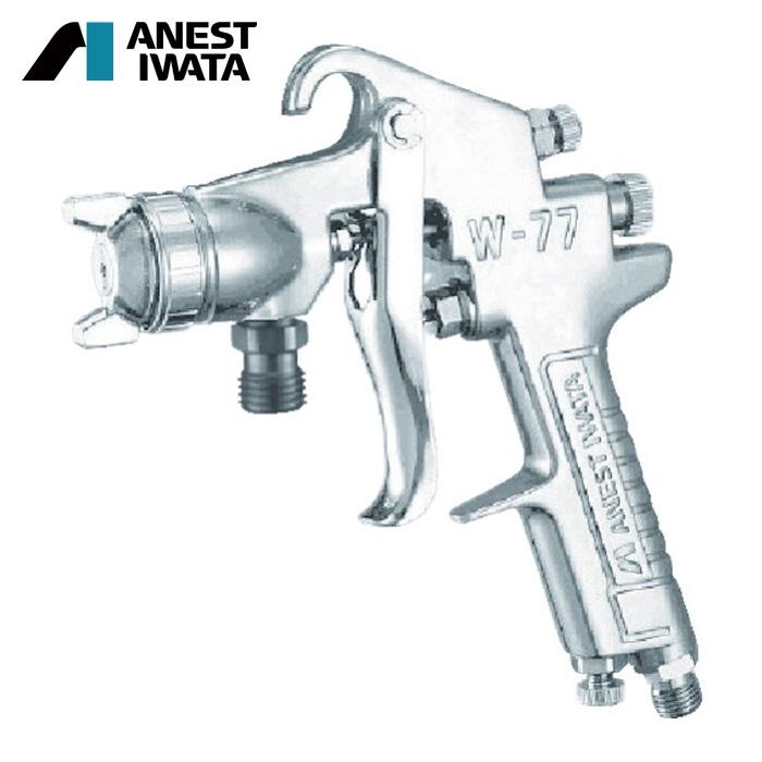 アネスト岩田 ANEST IWATA W-77-2S 中形スプレーガン 吸上式 ノズル
