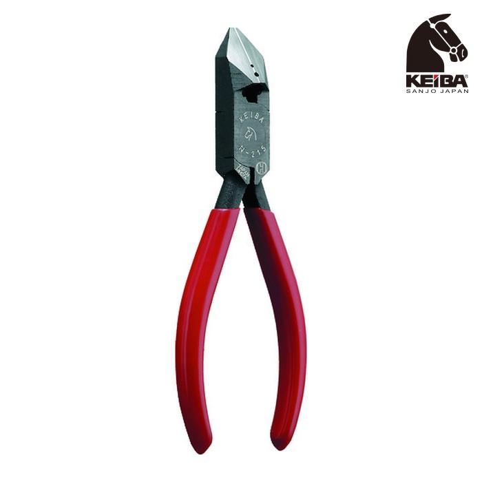 すば KEIBA ケイバ KEIBA N-215 斜めニッパー 125 (1丁) : 工具ランドヤフー