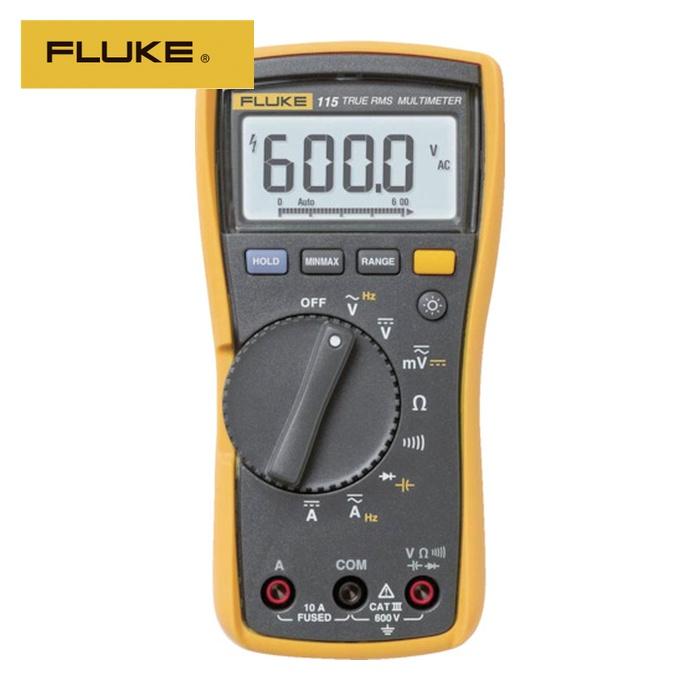 FLUKE 真の実効値マルチメーター 115 FLUKE フルーク FLUKE 115 真の実効値マルチメーター (1台) : 工具