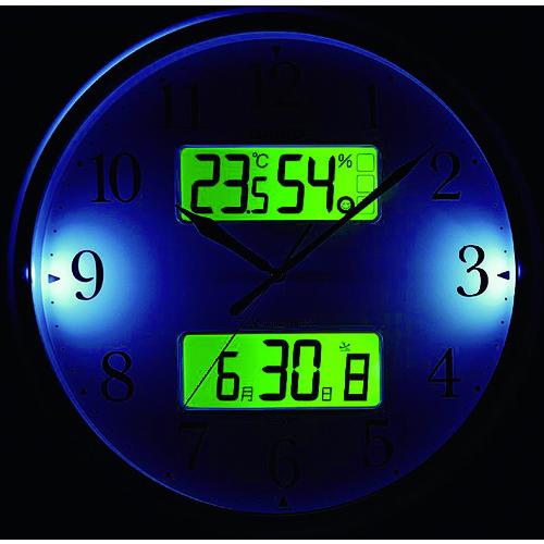 CASIO（カシオ） CASIO ITM-660NJ-8JF 温湿度計付き電波掛け時計