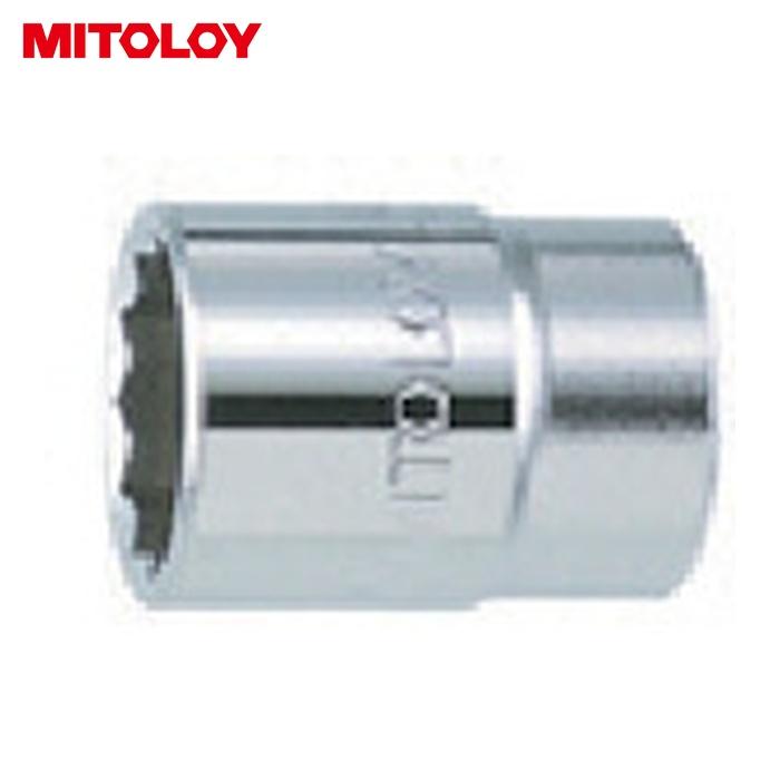 MITOLOY ミトロイ MITOLOY 4M-19 1/2 スペアソケット (12P) 19mm (1個 