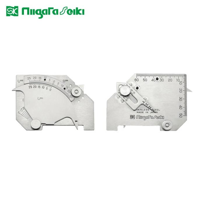 新潟精機 SK WGU-7M 溶接ゲージ(アンダーカット/ベベル角度/食い違い