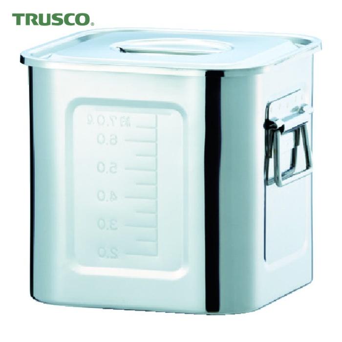 TRUSCO中山 トラスコ TRUSCO ステンレス角タンク 0.7L 90 取手無 (1個 