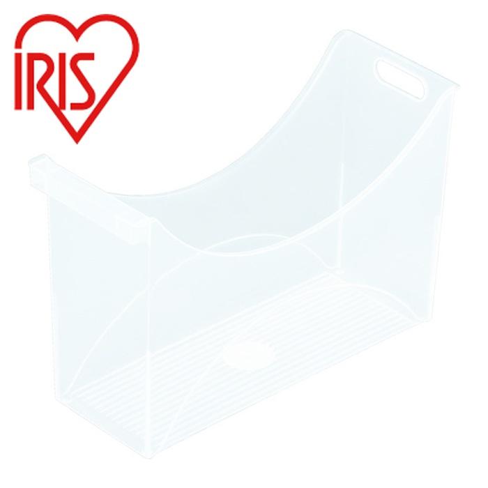 【H】　クリアファイル IRIS OHYAMA アイリスオーヤマ 227699 フォルダーボックス 340 クリア