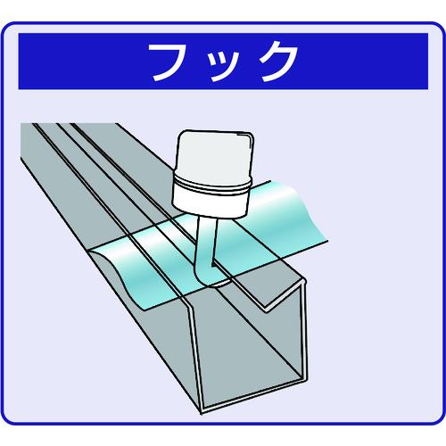 ダイドーハント ポリカワンタッチフック ブロンズ 19mm (100本入) (1箱) 品番：00032464｜kouguland｜05