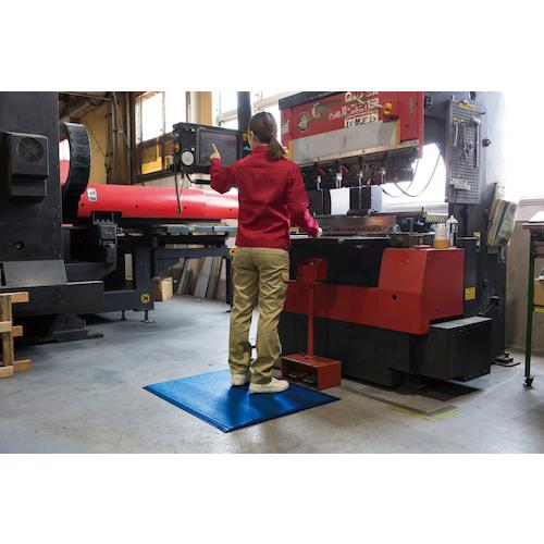 テラモト テラクッション極厚 グレー 900×1500mm (1枚) 品番：MR-069