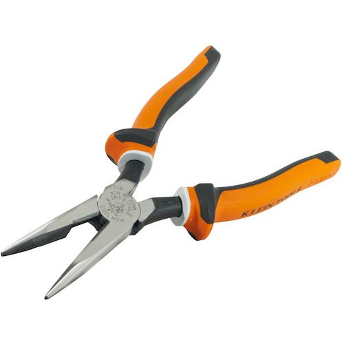 KLEIN TOOLS 203-8-EINS 絶縁ロングノーズプライヤー 220mm (1丁)_2