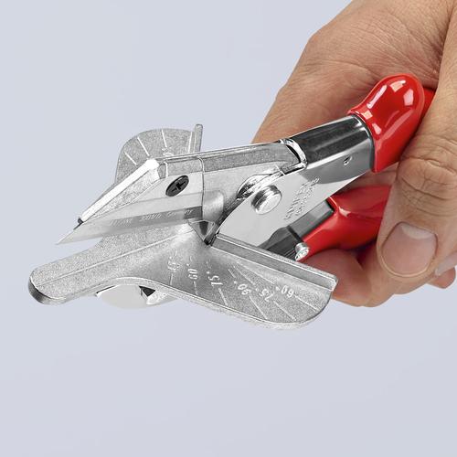 KNIPEX クニペックス 9435-215 プラスチック・ゴム用カッター (1丁)_5