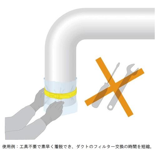 スガツネ工業 LAMP 27-HT130-175SS (120040438)ステンレス鋼製強力バンドクランプ (1個)_4