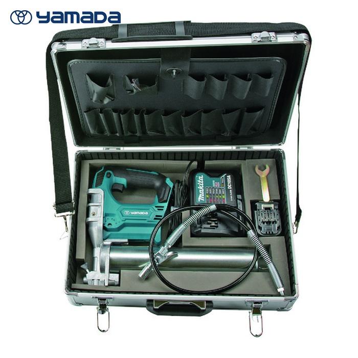 ヤマダ 電動式グリースガン(充電式/ケース付)EG-400B-2C(1台) 品番 