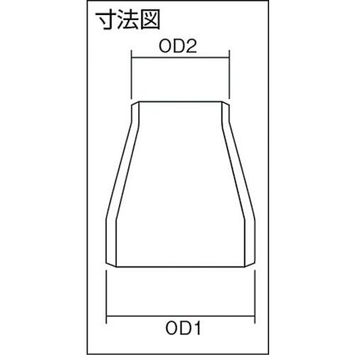 ベンカン機工 SRC-10S-100A-80A SRC10Sステンレス鋼製レジューサー100AX80A (1個)_1