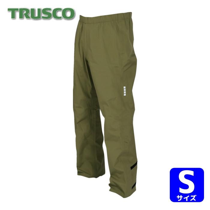 TRUSCO中山 トラスコ TRUSCO ゴアテックスワークレインパンツ カーキ S