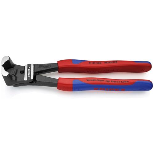 KNIPEX クニペックス 6102-200 ボルトエンドカッティングニッパー コンフォートハンドル (1丁)_1