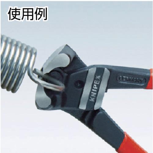 KNIPEX クニペックス 6102-200 ボルトエンドカッティングニッパー コンフォートハンドル (1丁)_6