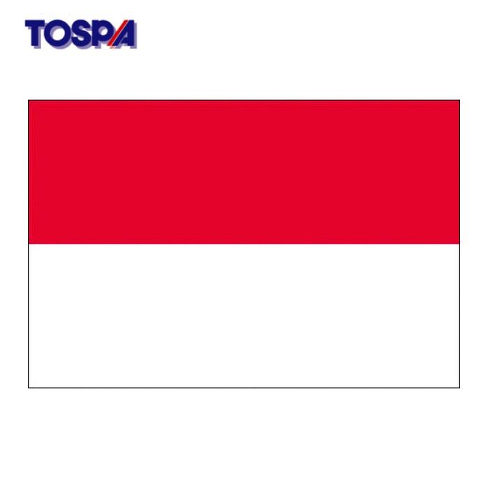 東京製旗 標示旗 卓上旗（16×24cm）インドネシア (1枚) 品番：406129