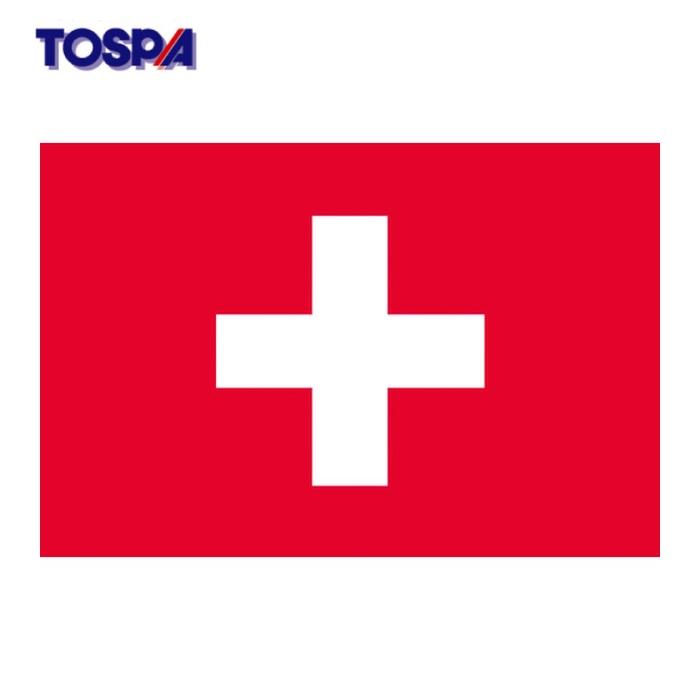 東京製旗 TOSPA 国旗No.1(70×105cm) スイス (1枚) 416341 : 工具ランド