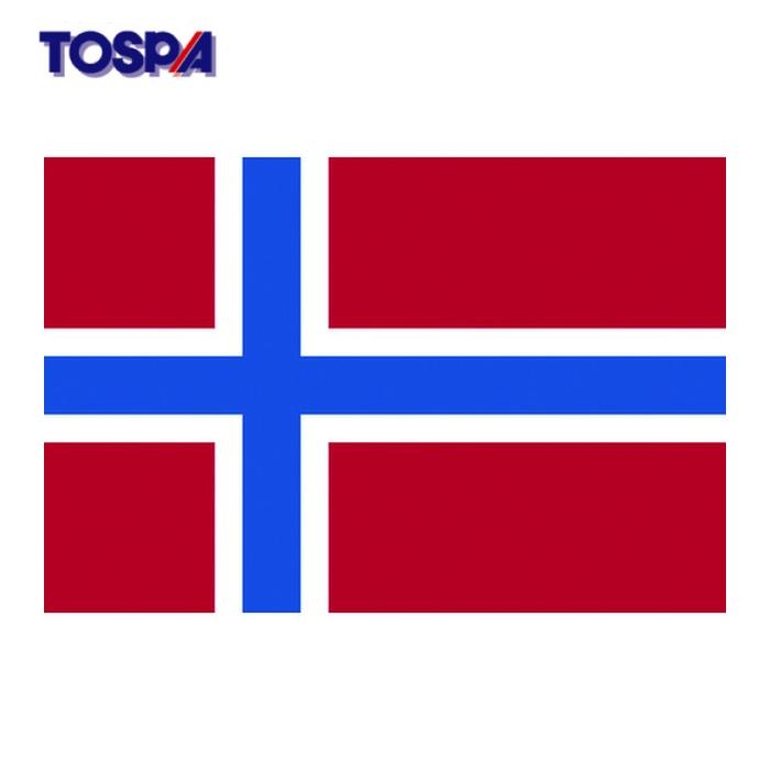 東京製旗 TOSPA 国旗No.1(70×105cm) ノルウェー (1枚) 416581 : 工具