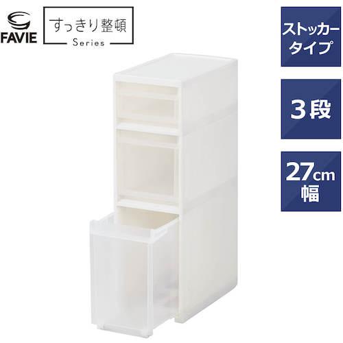 天馬 Fits FV スキピタストッカー ワイド3段 S-111W (1台) 811000970の画像