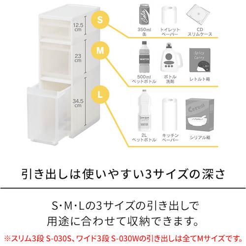 天馬 Fits FV スキピタストッカー ワイド3段 S-111W (1台) 811000970の画像