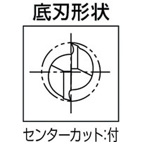 ダイジェット AL-SEEL2080 アルミ加工用ソリッドスクエアエンドミル(2枚刃・ロング刃長) 8.0mm (1本)_1