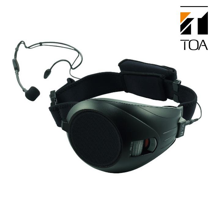 TOA TOA ER-1000A-BK ハンズフリー拡声器 黒 (1台) : 工具ランドプラス