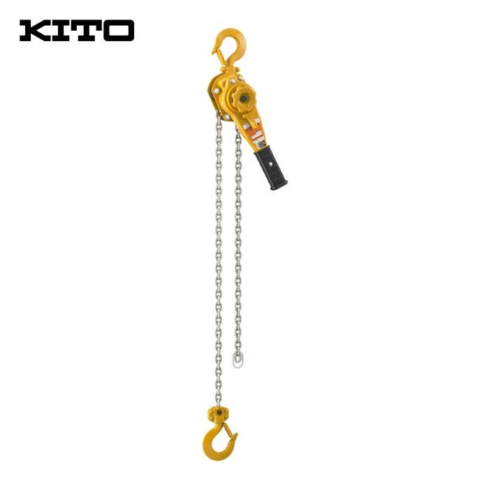 KITO（キトー） LB010 レバーブロック L5形 定格荷重1t 揚程1.5m 高 