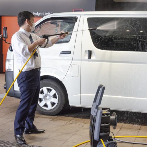 TRUSCO中山 - トラスコ TRUSCO 御勤め用小型高圧洗いもの機 50HZ/60HZ両用印字機 (1台) HPWM