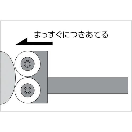 スーパーツール KNE15RL 転造ローレットE型駒(キワ加工用)アヤ目(2コ1組)荒目 ピッチ:1.5 (1組)_4