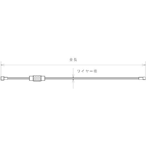 水本 キーワイヤーホルダー ワイヤー径1.5mm全長110mm ゴールド(1個入り)(1袋) 品番：B-2981｜kougulandplus｜04